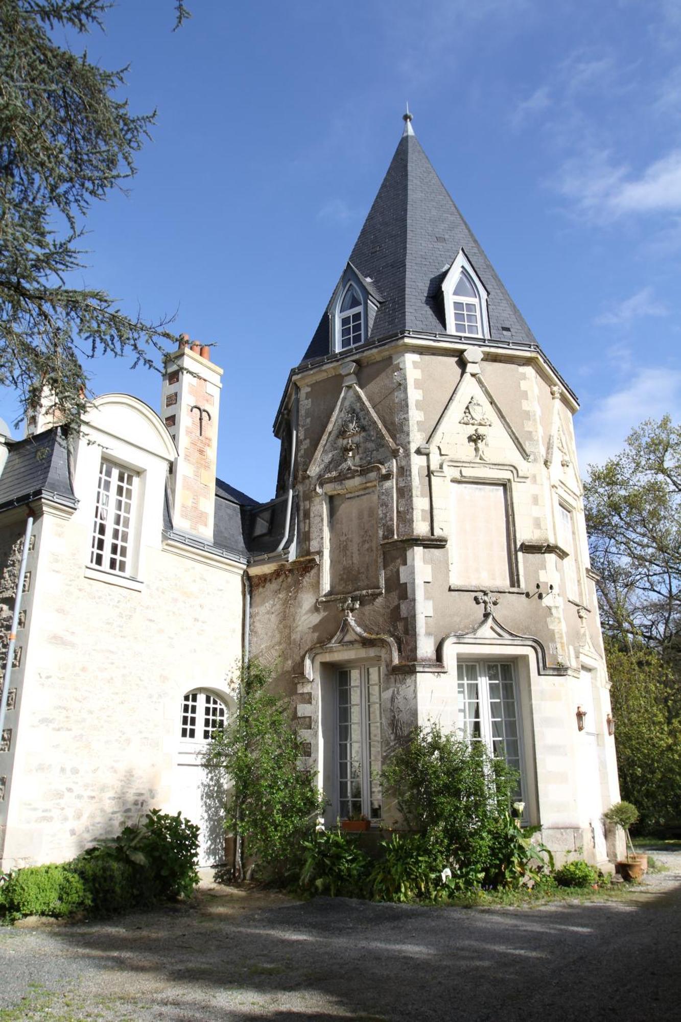 Chateau Du Bois De La Noe Bouaye Buitenkant foto